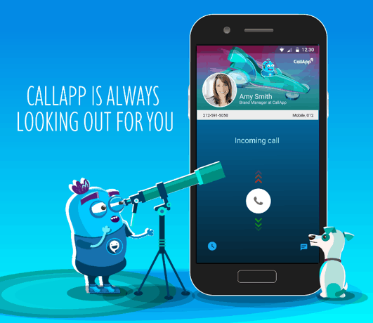 CallApp is always looking out for you